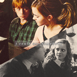  Ron and Hermione.