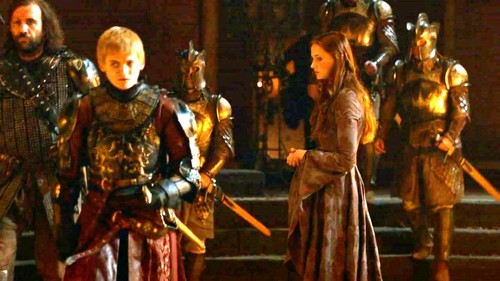  Sansa with Joffrey and Sandor