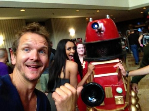  Seb, Kat and a Dalek!