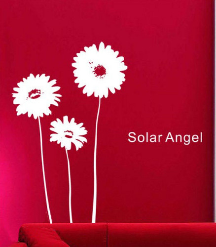  Solar エンジェル Sunflower ウォール Sticker