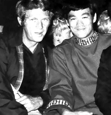  Steve McQueen and Bruce Lee