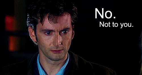  The tenth Doctor + quote <3