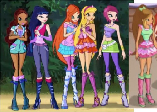 Winx Club Official Season 5 Normal Outfits