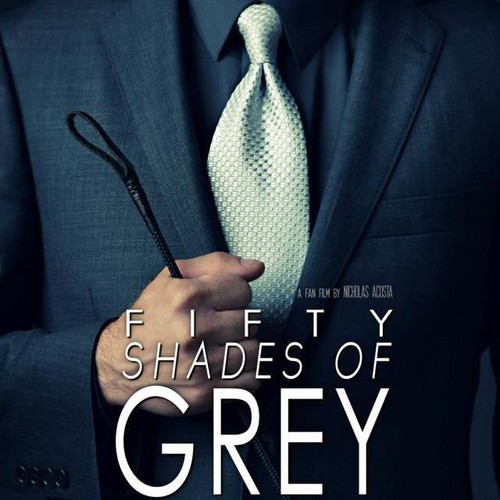  fifty shades of grey- Фан art movie poster