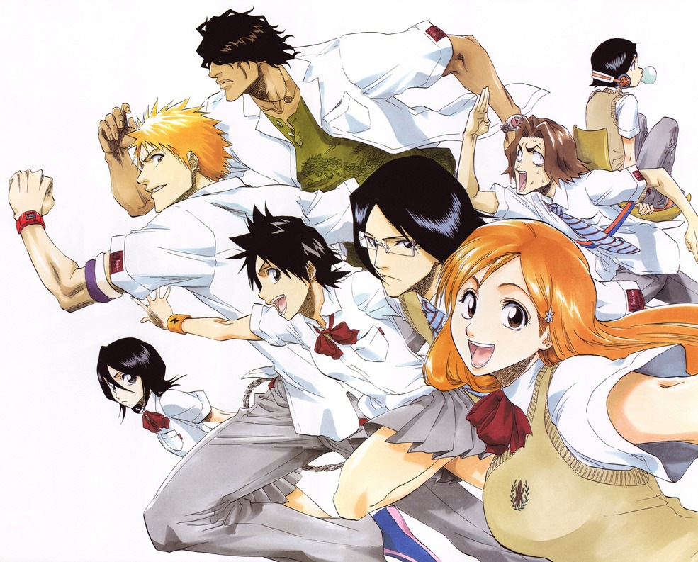 Bleach Manga Color Pages Contest Round 1 Match 14 Poll Results - Bleach ...