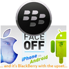 blackberry vs i-phone izzyblackberry photo