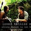 Gale loved katniss more. that