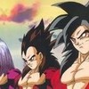 Trunks, Vegeta, and Goku As Super Saiyan 4 Mentalist100 photo