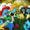 Disney princesses as Smurfs they look so smurfy Smurfgirl photo