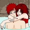 (in a waterfall pool, chapter 14)  “Aw. I was only playing.” Krystal said playfully in his ear.  GaarasKrystal photo