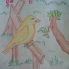 Painting of a Bird made by me fuyuka photo
