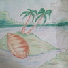 Painting of an Island made by me fuyuka photo