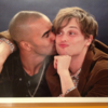 Matthew and Shemar being silly april333 photo