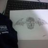 my draw...of a death bat! *-* danny_or_dougie photo