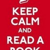 Keep calm and read a book cinnominbubble photo