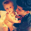 Zayn and Baby Lux ♥ iamagagamonster photo