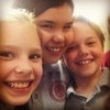 At school with Amelia and Camille (on the left is camielle and she is Madison Tate