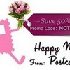  Send your Mom a mothers day postcard with Postcard on the Run app, use promo code MOTHER to receive Selena_G_Marie photo