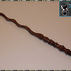 This is a 16 3/4 Inch Wand made from kingwood, bocote & padauk MagicalAlley photo