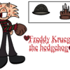 Freddy Krueger the hedgehog <3 zougethebat1 photo