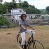 Me with my forst big bike in Seychelles! amanda-9966 photo
